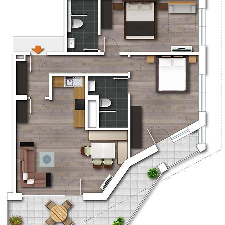 Piccard Nº 5 Apartman Obergurgl Kültér fotó